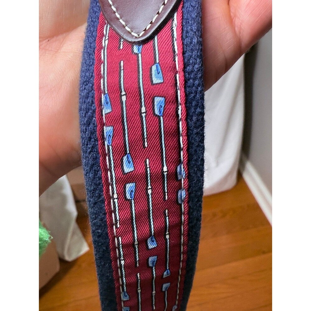 Vineyard Vines‎ Leather and Canvas Belt Size 34 - Picture 5 of 7